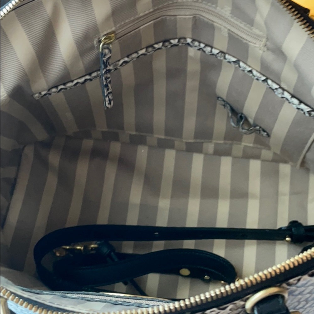 Brahmin Top-handle Python Handbag - Picture 6 of 7